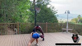 sexy monica santhiago is hard fucked in doggstyle by rome major ́s bbc!