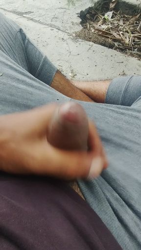 Guy Lying in an Energy Situation to Masturbate