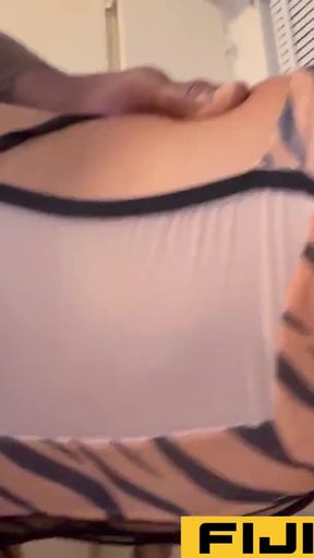 Stunning moment from &quot;I became a nasty lil hoe Daddy no mercy in the asshole fuck&quot;