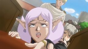 Dirty Elf Gets Her Butthole Fucked In Public By Tentacle King