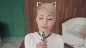 My Kinky Dope - Sexy Kitten Wearing Buttplug And Tease You Bdsm