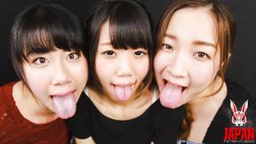 Bad Breath and Smelly Wet Tongues - Meru, Niina and Kiho (Part 3-4)