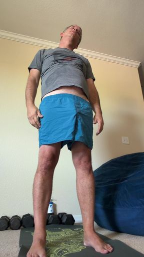 Morning Yoga Turning Into Heavy Dick Petting