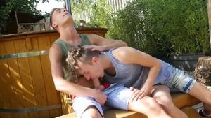 BoyFun - John Crawford fucks uncut dick guy