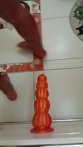 I fuck myself in the ass in nature