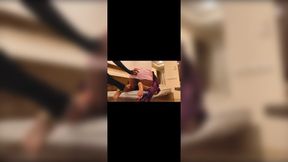 Wife sharing husband office friend