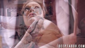 Stepdaughter Marley Brinx fucked by dominant daddy