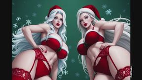 53. Santa girls dance sfw version