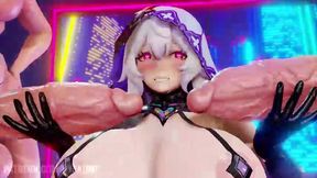 Futanari Sluts Fuck & Party Hard All Night