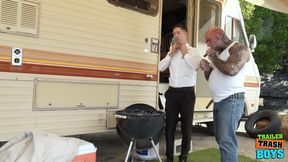 TRAILERTRASHBOYS Virgin Twink Eddie Patrick Banged By Masculine Jason