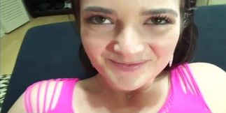 FRESH FACE 18YO GETS HER PUSSY POUNDED SEXY SEX PASSION PORN