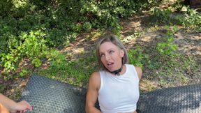 Cheyenne Jewell Plays with Lora Cross Abs and Bellybutton