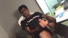 0161 he was lying down and naked, i couldn t hold it in and i squirted