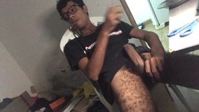 0161 he was lying down and naked, i couldn t hold it in and i squirted