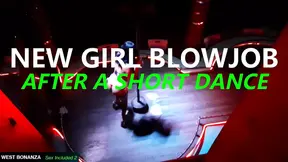 Coworker Gives Hot First Blowjob on Cam