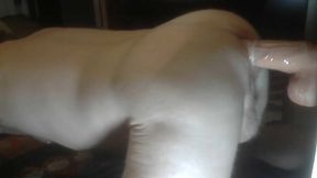 Big Dildo Fucking My Wet Hole Deep