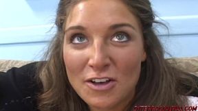 Jayma's sexy toy session turns into a BBC rodeo