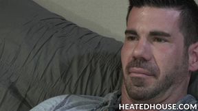 Good looking blonde twinkie loves a raging rod in his ass