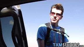 ”Twinks Josh, Danny & Todd breeding in the back seat”