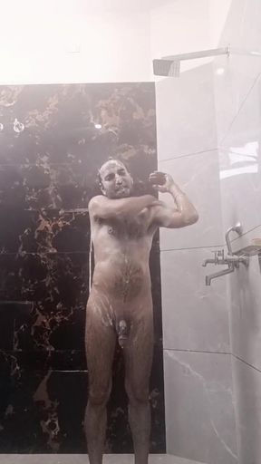 Indian desi Oldman sucking my penis   Clip 1