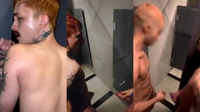 dei o cu no chuveiro da academia