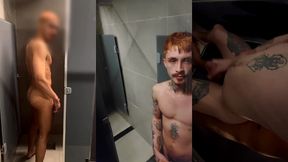 fudendo no chuveiro do vestiario da academia