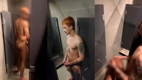 fudendo no chuveiro do vestiario da academia