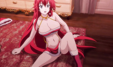 Rias Undresses Slowly Before Giving Issei a Deep & Warm Oral Finish ◇ HENTAI Parody