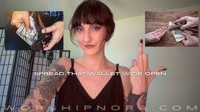 Spread That Wallet Wide Open