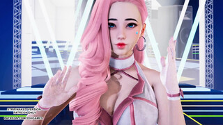 [MMD] Lee Hyo Ri - U Go Girl Seraphine Sexy Kpop Dance League of Legends Uncensored Hentai 4K 60FPS