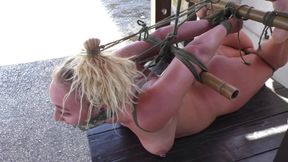 The Spain Files - Zoey Ziptie - Bamboo Signature Hogtie by Rija Mae - Full Clip wmv HD