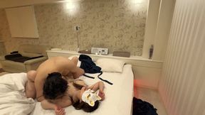 The Start of a Passionate Affair During Our First Overnight Stay in a Long Time