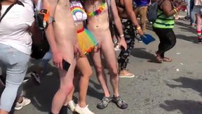 nude in San Francisco Pride