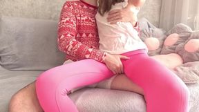 Squirt Drenched Leggings Double Creampie Ruin Fest