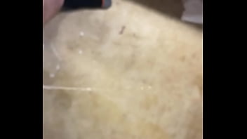 BigbadDragon888 pissing in garage