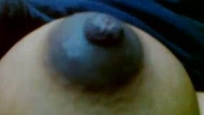 Cute chocolate skin south Indian babe masturbating