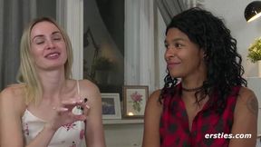 Hot amateurs enjoy each other's touch in a wild &mdash;  intimate session