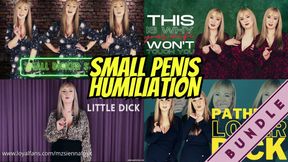 Small penis humiliation bundle