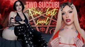 Two succubi, one lost soul - Double Domination - Religious - Satanic Fantasy - Succubus