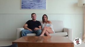 LECHE 69 Amateur couple first time on camera