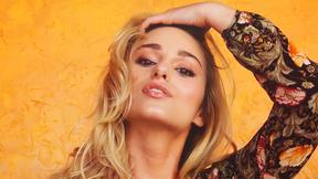 ”Sexy blonde MOMMY exposing amazing body after passion striptease session”