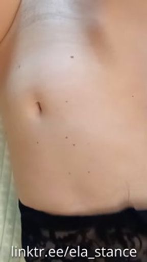 Horny MILF in a BODYSUIT slaps her BIG ASS and MASTURBATES until ORGASM! HOT DIRTY TALK!