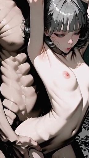 [ai-gen.0021] an Alluring Body Meets the Mystery of Night? Art and Desire Intertwined.