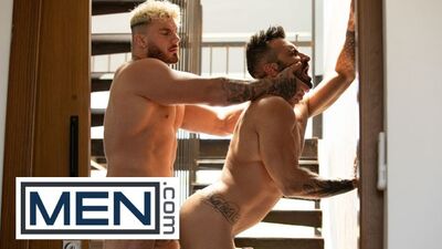 MEN - William Seed Massages His Cock While Johnny Viper Watches And Gets A Hard On