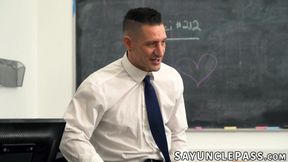 Jordan Lake will do whatever it takes to please Professor Jax Thirio