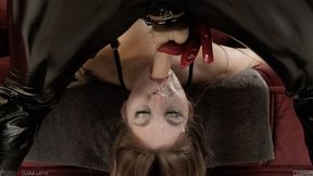 LESBIAN STRAP-ON SLOPPY DEEPTHROAT