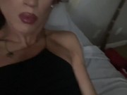 Cumshot before bed