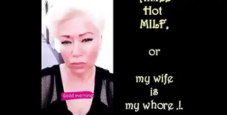 Married whore Aimee gives a wild and wet blowjob before getting her big,