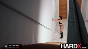 Petite Hottie Analized By BIG Cock - HardX