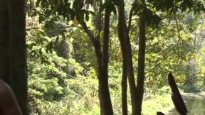 Latino fuckers in exhib forest